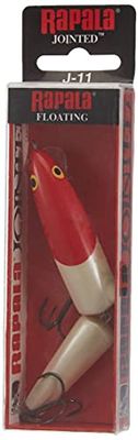 Rapala Mixte Jointed Leurre, Red Head, 13cm,18g EU