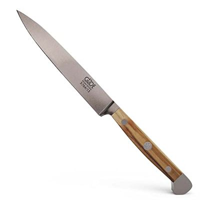 Goda spickkniv ALPHA-OLIVE-serien Bladlängd: 13 cm olivträ, X764/13 | Kökskniv – smakad – lödning, alla syften – skarp – hållbar – hög kvalitet