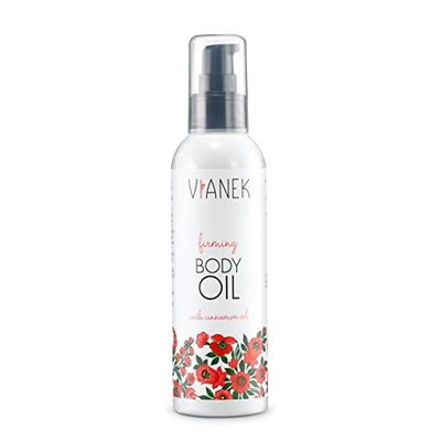 VIANEK uppstramande kroppsolja. Vegan naturkosmetik för kvinnor och män. Storlek 200 ml