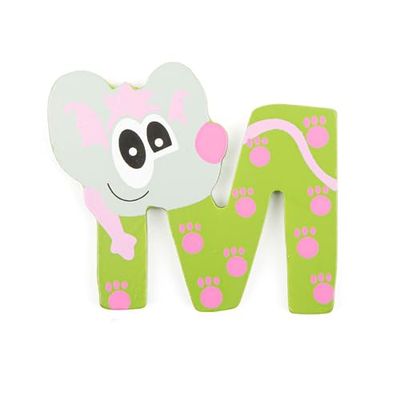 Small Foot Legler 4662 - letters dieren A tot Z, letter - M