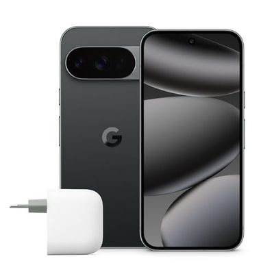 Google Pixel 10 Pro - Smartphone Android sbloccato con Gemini, sistema a tripla fotocamera posteriore, autonomia di oltre 24 ore e display Super Actua da 6,3" - Nero ossidiana, 128GB W/Charger