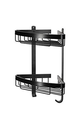 Croydex Shower Storage, Matte Black, One Size