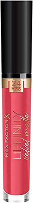 Max Factor LipFinity Velvet Matte batons, tom: 025 Red Luxury - 3,5 ml