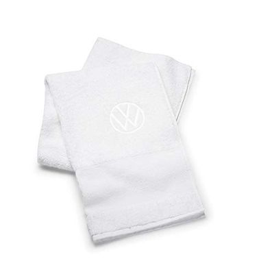 Volkswagen 000084501E084 Bath Towel with VW Logo 150 x 80 cm White