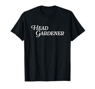Head Gardener Funny Gardening Plants Flower Horticulture T-Shirt