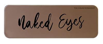 Markwins Essentials Naked Eyes - Palette de Maquillage Professionnel de 12 Ombres à Paupières Naturelles - Coffret à Emporter pour Filles, Adolescentes et Femmes