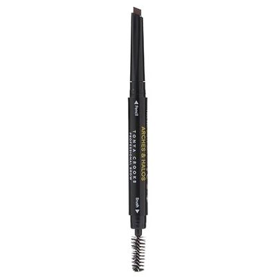 Arches & Halos Microfiber Tinted Brow Mousse - Espresso - Soft, Natural Definer Mousse to Shape, Sculpt and Control Eyebrows - Silky, Non-Crunchy, Fast-Setting Texture - Vegan Formula - 3 ml