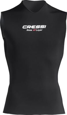 Cressi Base Layer Core Vest Lady 2.5mm sous-Combinaison sans Manches Women's, Noir, M