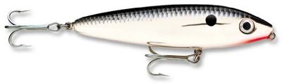 Rapala Saltwater Skitter Walk 11 Fishing Lure, 4.375-Inch, Chrome