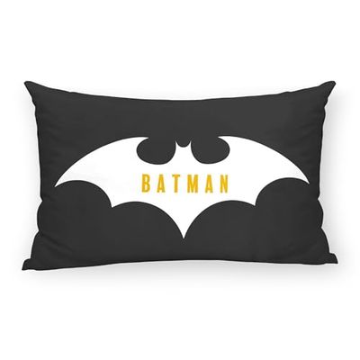 BELUM | Funda de cojín 100% algodón Batman Comix 2C 30x50cm, Funda de cojín Suave, Funda de cojín de Varios tamaños, Funda de cojín Multicolor