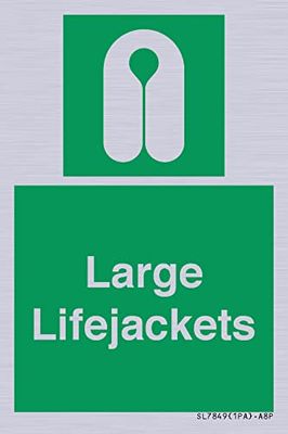 Grand panneau Lifejacks - 50 x 75 mm - A8P