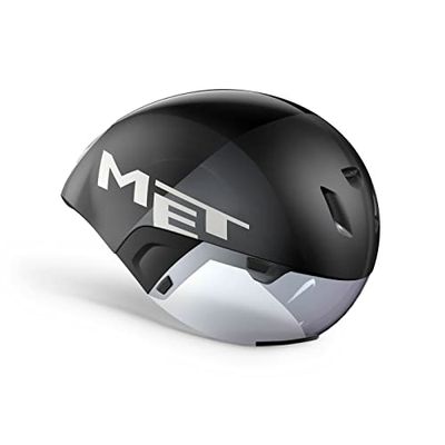 MET M3HM100L0NE3 helm, L, zwart, unisex