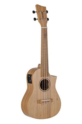 Gewa Concert E-Akoestische Ukulele Manoa K-CO-BBE incl. gevoerde gigbag