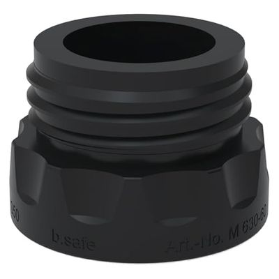 Bohlender b.safe - Adaptador de polipropileno para tapas de residuos S60/61 (m), B63 (F)