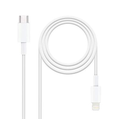Monkey Ladder Lightning-kabel naar USB-C, wit, 1,0 m