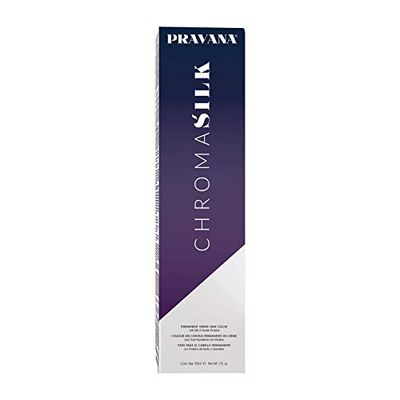 Pravana ChromaSilk Creme Hair Color - 7.4 Copper Blonde For Unisex 3 oz Hair Color