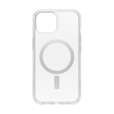 OtterBox Symmetry Series Clear MagSafe skal för iPhone 16e, 15, 14, 13, stöttåligt, fallsäkert, skyddande tunt skal, testad till militärstandard x3, Klar