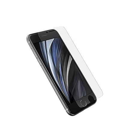 OtterBox Alpha Glass Film protecteur d'écran pour iPhone SE (3e et 2e générations) et iPhone 8/7 – Transparent