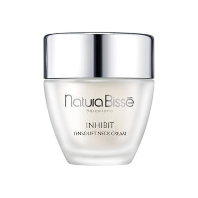 Natura Bissé Inhibit Tensolift Neck Cream Creme Hidratante com efeito de elevação, para pescoço e decote com ácido hialurónico, bioMimetic Complex, niacinamida e colágeno, 50 ml