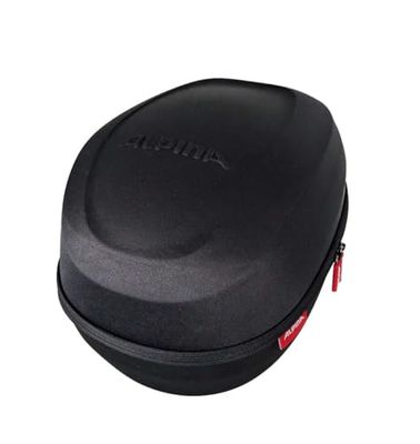 ALPINA Ski Helmet Hard Case, Box per Casco da Sci Unisex Adulto, Nero, Taglia Unica