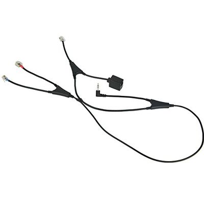 Jabra Link 14201-36 Alcatel MSH-adapter voor Jabra Go/Pro-headsets met Alcatel IP-touch-telefoons 4028/4038/4029/4039