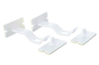 Dreambaby Cerradura de seguridad/Pestillos para cajones, adhesivos, 2 piezas