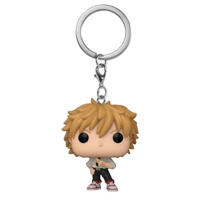 Funko Pop! Keychain: CSM - Denji - Chainsaw Man - Mini-Figurine en Vinyle à Collectionner Porte-clés Fantaisie - Cadeau de Noël - Idée de Cadeau - Produits Officiels - Anime Fans - Mini-Figurine