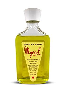 MYRSOL 180 ML Massaggio Acqua di Limone 180 ML, Nero, Standard, 180