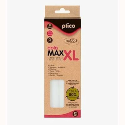 Bâtons de colle thermofusible PLICO transparent 25 pièces - Marque : PLICO - EAN : 8437013133753