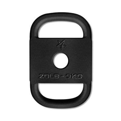 Yes4All XY59 Gietijzeren Rucking Halterschijf voor Rugzak, 9 KG | 20 Lbs