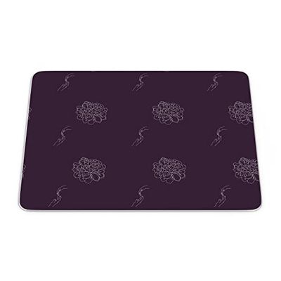 Bonamaison, Rectangle Pop Art Digital Printed Mouse Pad, Non-Slip Base, for Office and Home, Size: 22 x 18 cm