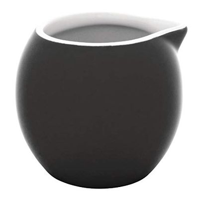 Olympia Coffee Milk Jug Charcoal 70ml 2.36fl oz Set of 6 - Reusable Mini Creamer Pitcher CM757