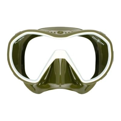 AQUALUNG PLAZMA - Panoramisch frameloos duikmasker voor volwassenen, gevarieerde lensmodellen, snel verstelbare gespen, herbruikbare beschermhoes, ideaal voor duiken en snorkelen
