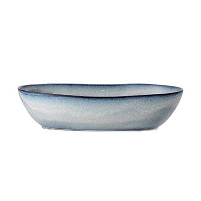 Bloomingville NORDIC Sandrine 82046927 - Cuenco de gres (32 x 20 cm), color azul