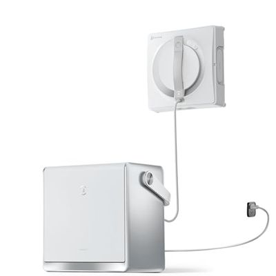 ECOVACS W2 PRO OMNI Robot Lavavetri con Stazione Multifunzione, Ricarica Durante il Funzionamento, Triplo Ugello Spruzzatore d'acqua, Protezione a 12 Livelli, Pianificazione del Percorso WIN-SLAM 4.0