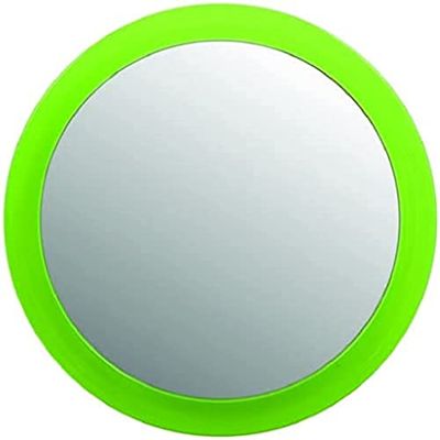 HomeXpert 141405 Vergrootspiegel, groen, 15x15x3 cm