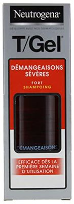 Neutrogena T/Gel Shampoing Démangeaisons Intenses, Elimine pellicules des las 1iere Semaine, 150 ml