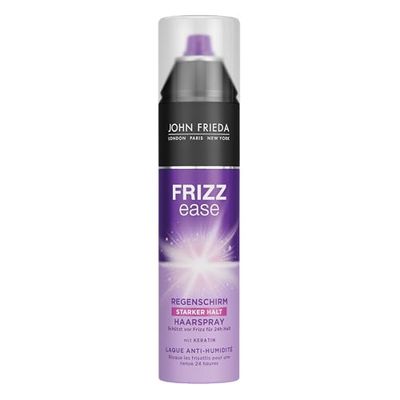 John Frieda Frizz Ease Ombrello spray per capelli – 250 ml – Protezione 24h contro umidità – Spray per capelli irresistibili – con cheratina.