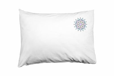 Bona Basics, Fodera decorativa per cuscino, decorazione per la casa, per divano, caffetteria, Dimensioni: 50x35 cm, colore: bianco