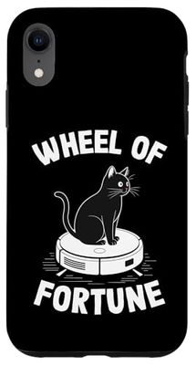 Wheel Of Fortune Cat Joke Robot Vacuum Cleaner Cat Case for iPhone XR