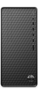 HP Desktop M01-F3030ns PC - Computer desktop, processore AMD Ryzen 5 5600G, 8 GB RAM, 512 GB SSD, scheda grafica AMD Radeon, Mini Tower PC, FreeDOS, colore: Nero