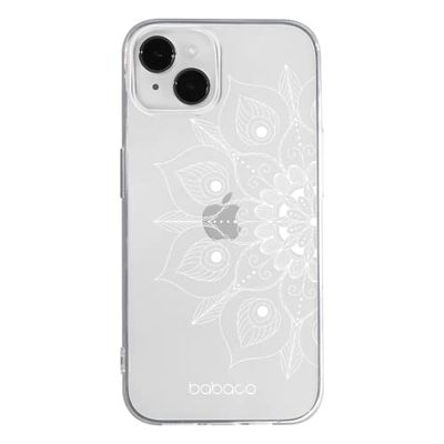 Babaco ERT GROUP mobile phone case for Apple Iphone 14 PLUS original and officially Licensed pattern Mandalas 002 optimally adapted to the shape of the mobile phone, partially transparent