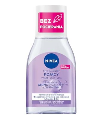 NIVEA Visage micellaire apaisant pour peaux sensibles et hypersensibles 100 ml
