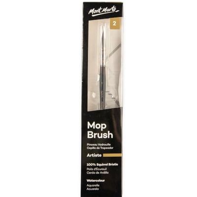 Mont Marte Watercolour Mop Brush, Natural, 2