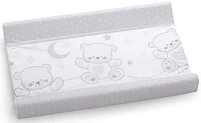 Italbaby 050.6010-22 - Cambiador de 2 lados, de suave PVC, color gris (Jolie Grey)