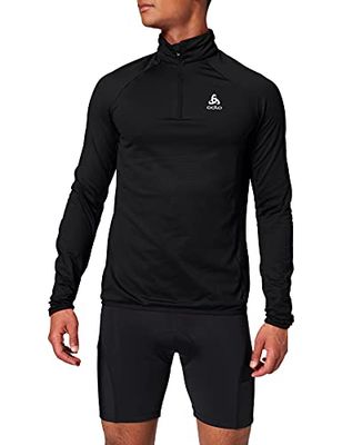 Odlo T-shirt de manga comprida com fecho Berra Light forro polar homem