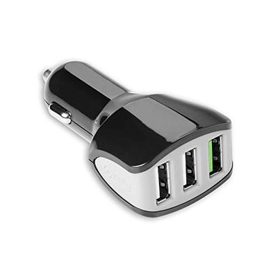 Celly CC3USBTURBOBK Auto Nero caricabatterie per cellulari e PDA