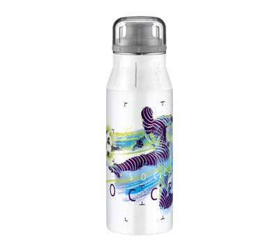alfi Bouteille d'eau en acier inoxydable elementBottle - 600 ml - Bouteille en acier inoxydable - Étanche au carbone - 5357.208.060 - Sans BPA - Bouteille idéale pour le jus de fruits, l'eau ou le thé