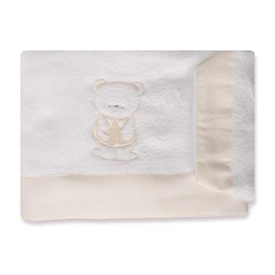 Lakanset för spjälsäng 60 x 120% korall, 100% varm, hypermjuk, allergivänlig, inkluderar lakan, bänkskiva och örngott (Teddy Beige)