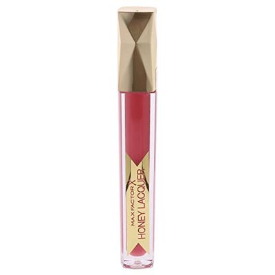 Max Factor Colour EliSJFS Honey Lacquer Gloss brilho de lábios tom 20 indulgent coral - 28 g